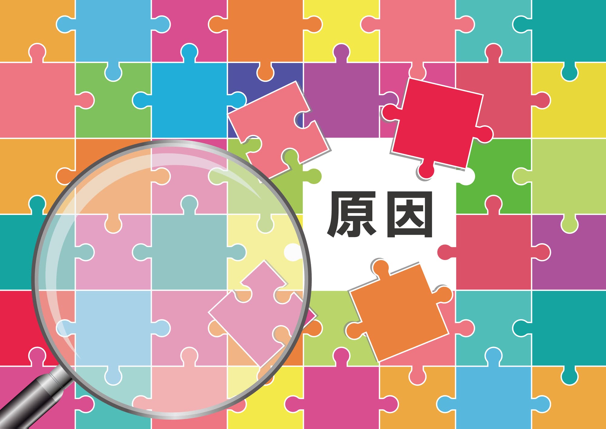 矯正治療後に後戻りが起きる原因を説明するイメージ