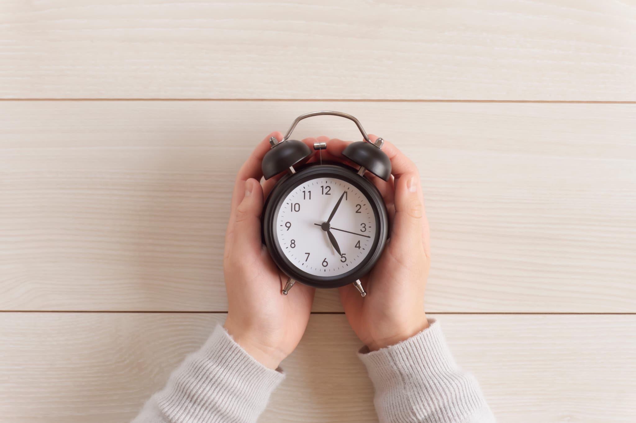 リテーナーの装着時間のイメージ