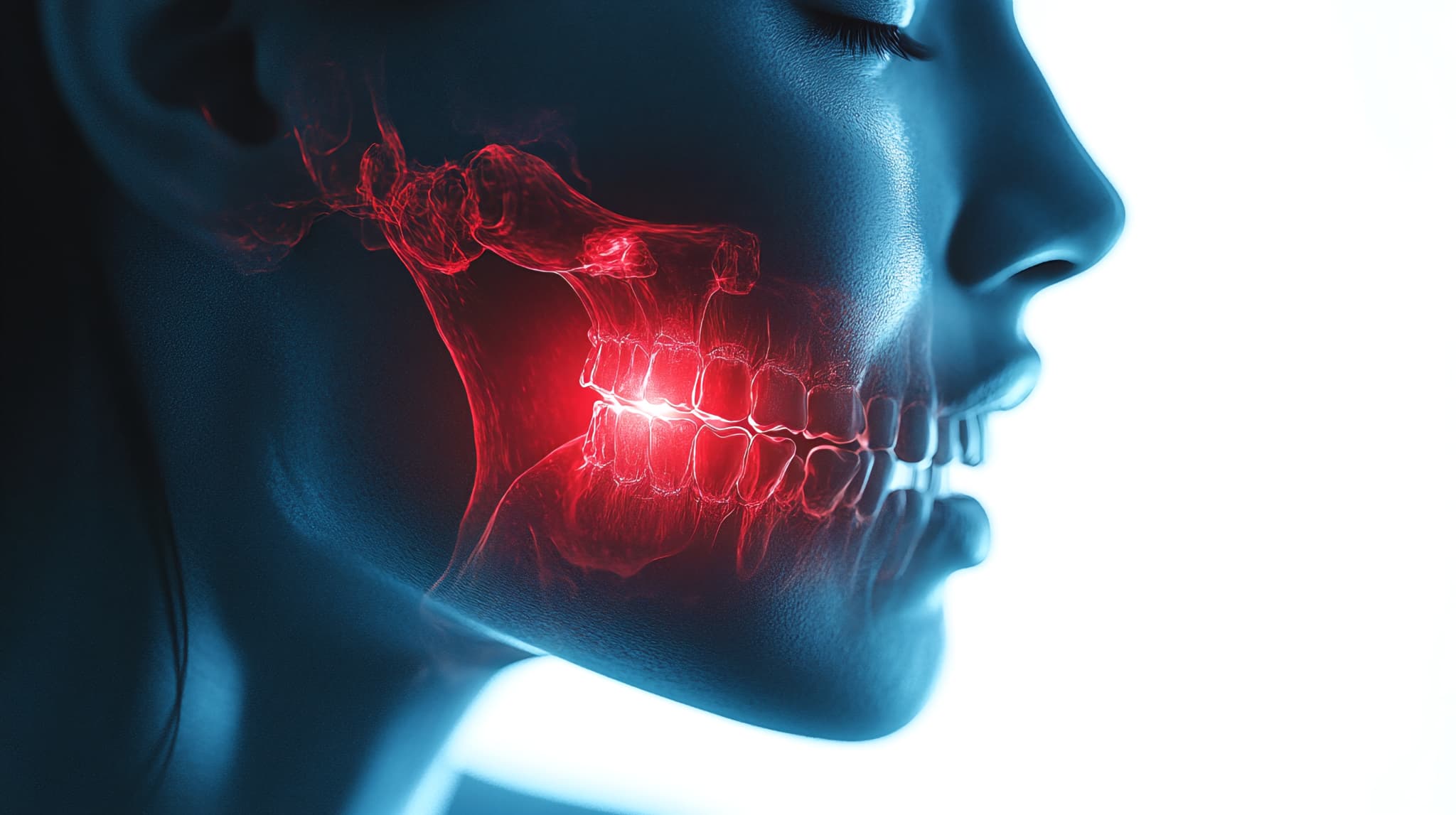顎関節症とはどのようなものか説明するイメージ