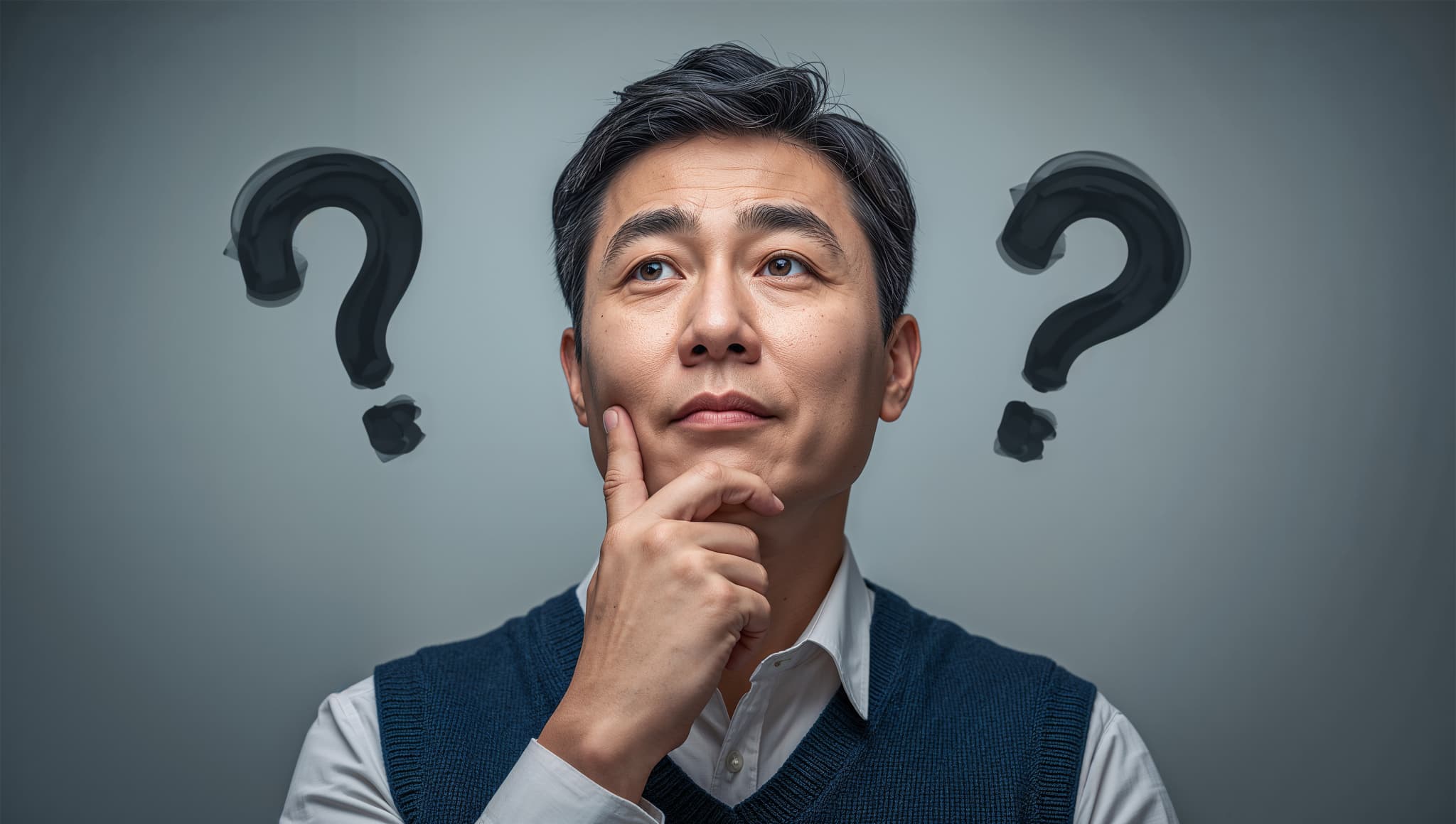 禁煙すると歯周病は改善するのか考える男性